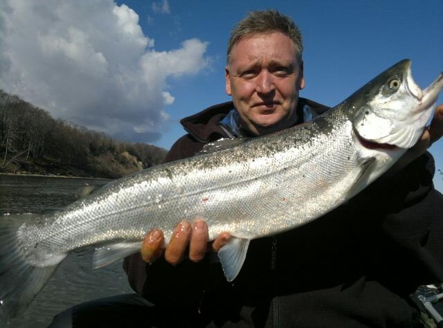 Surfcasting w Dębkach kolejna troć