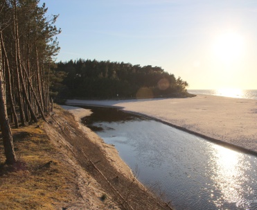 Ujście Piaśnicy w Dębkach – natura, spokój i piękne widoki