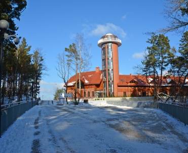 Dębki w zimowej szacie –Rybaczówka